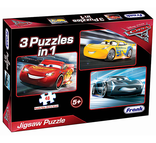 Cars 3 x 48 Pieces